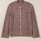 Button Up Long Sleeve Cardigan