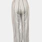 Striped Pants with Pockets