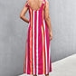 Striped Scoop Neck Cami Dress