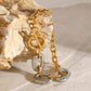 18K Gold-Plated Stainless Steel Chain Bracelet