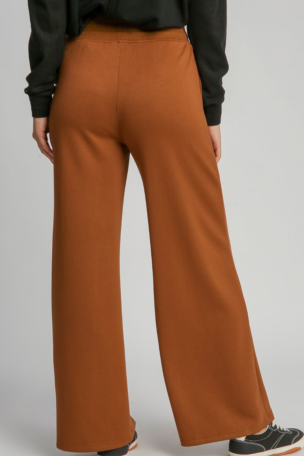 Umgee Drawstring Wide Leg Pants with Pockets *