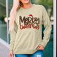 MERRY CHRISTMAS Graphic Sweatshirt