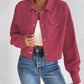 Honey Snap Down Long Sleeve Jacket