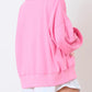Football & Letter Round Neck Long Sleeve Sweatshirt