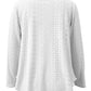 Eyelet Long Sleeve Blouse