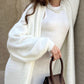 Fuzzy Open Front Solid Color Cardigan