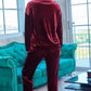 Long Sleeve Top and Pants Lounge Set