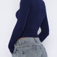 Devine Star Round Neck Long Sleeve T-Shirt