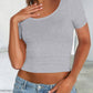 Devine Scoop Neck Short Sleeve T-Shirt
