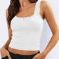Lace Detail Square Neck Tank
