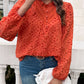 Devine Frill Round Neck Long Sleeve Shirt