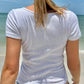 Devine Button Detail Short Sleeve T-Shirt