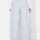 Elastic Waist Wide Leg Pants with Pockets