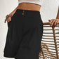 High Waist Shorts with Pockets