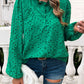 Devine Frill Round Neck Long Sleeve Shirt