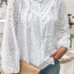 Devine Frill Round Neck Long Sleeve Shirt