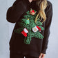 Christmas Tree Round Neck Long Sleeve Sweater