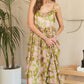 ADORA Ruffled Tiered Scoop Neck Cami Dress