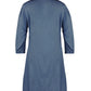 Full Size V-Neck Half Sleeve Mini Dress