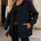 Ivy Lane Pocketed Zip Up Hooded Jacket