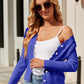 Button Up Long Sleeve Cardigan