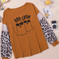 BOO CREW Ghost Graphic Round Neck T-Shirt
