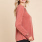 Super Lady Full Size Lace Detail Round Neck T-Shirt