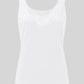 Full Size Lace Detail Sweetheart Neck Tank