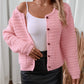 BUtton Up Long Sleeve Cardigan