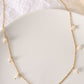 18K Gold-Plated Titanium Steel Pearl Necklace