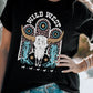 WILD WEST Graphic Short Sleeve Tee Shirt