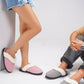 Thermal Faux Fur Round Toe Slippers
