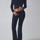 Devine Square Neck Long Sleeve Top and Pants Set
