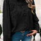 Devine Frill Round Neck Long Sleeve Shirt