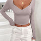 So Incredibly Me Plunge Long Sleeve T-Shirt