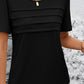 Round Neck Short Sleeve Top