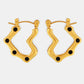 Stainless Steel Heart Earrings