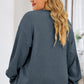 Plus Size Round Neck Dropped Shoulder Sweatshirt