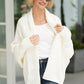 Open Front Batwing Sleeve Cardigan