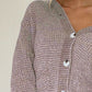 Pocketed V-Neck Button Up Cardigan