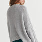 HYFVE Cable Knit V-Neck Sweater