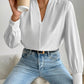 V Neck Long Sleeve Top