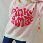 PINKY PROMISE Graphic Sweater