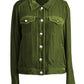 Button Up Long Sleeve Jacket with Chest Pockets