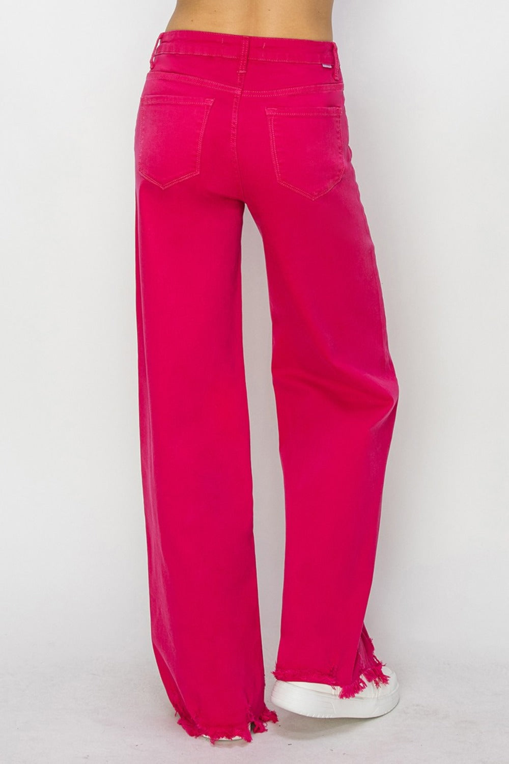 RISEN High Rise Wide Leg Jeans *