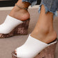 PU Leather High Heel Sandals