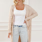 Pocketed Long Sleeve Cardigan