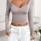 So Incredibly Me Plunge Long Sleeve T-Shirt