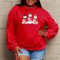 Simply Love Full Size Snowmen Graphic Sweatshirt