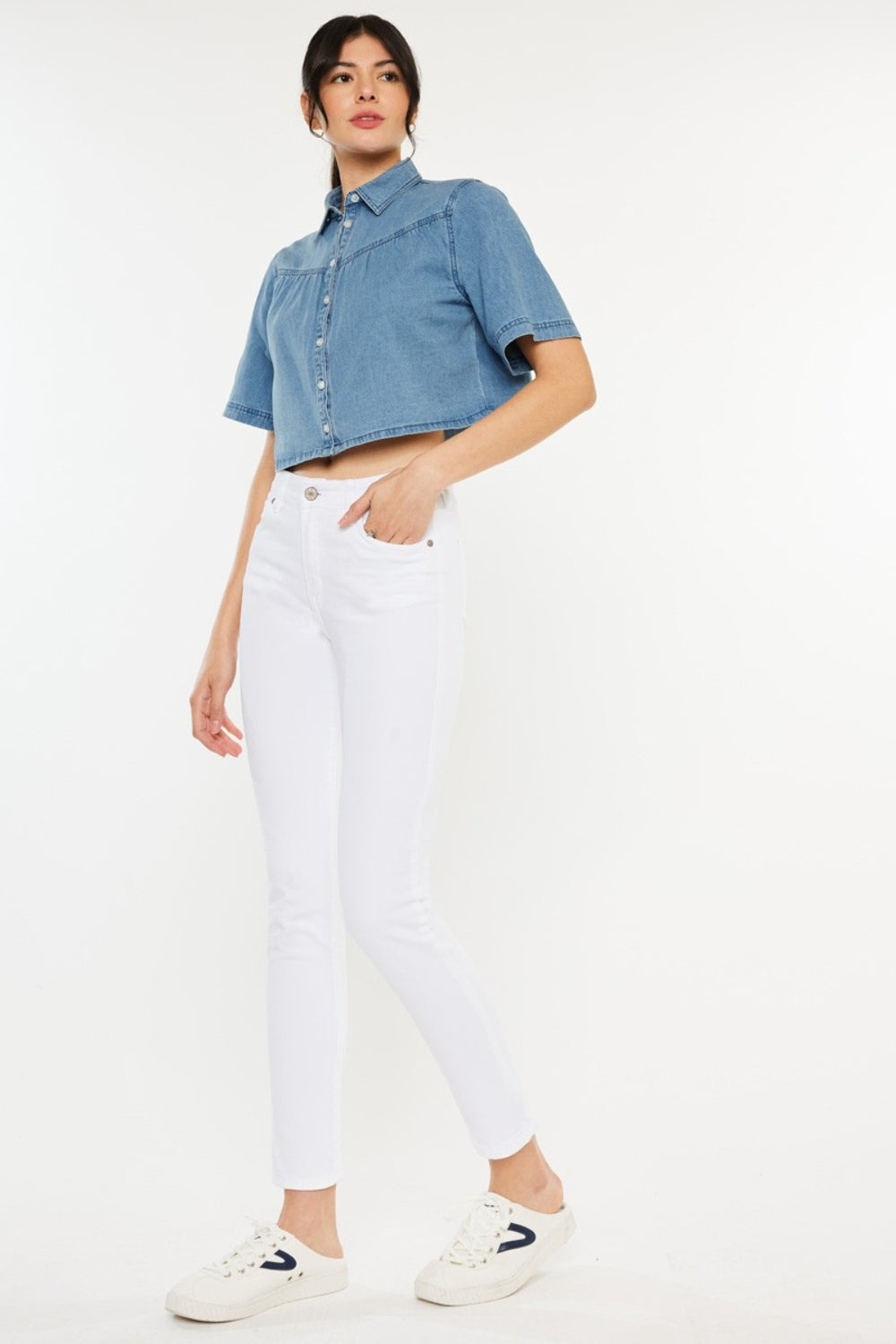Kancan High Rise Ankle Skinny Jeans *